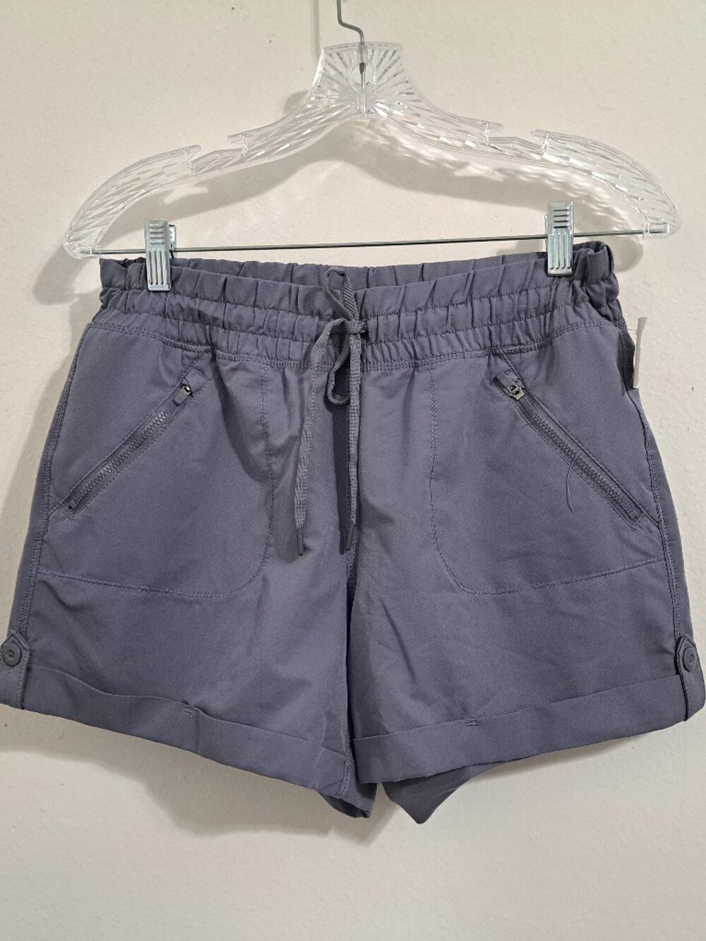 Tangerine Women's Athletic Shorts Size M Gray Color NWOT